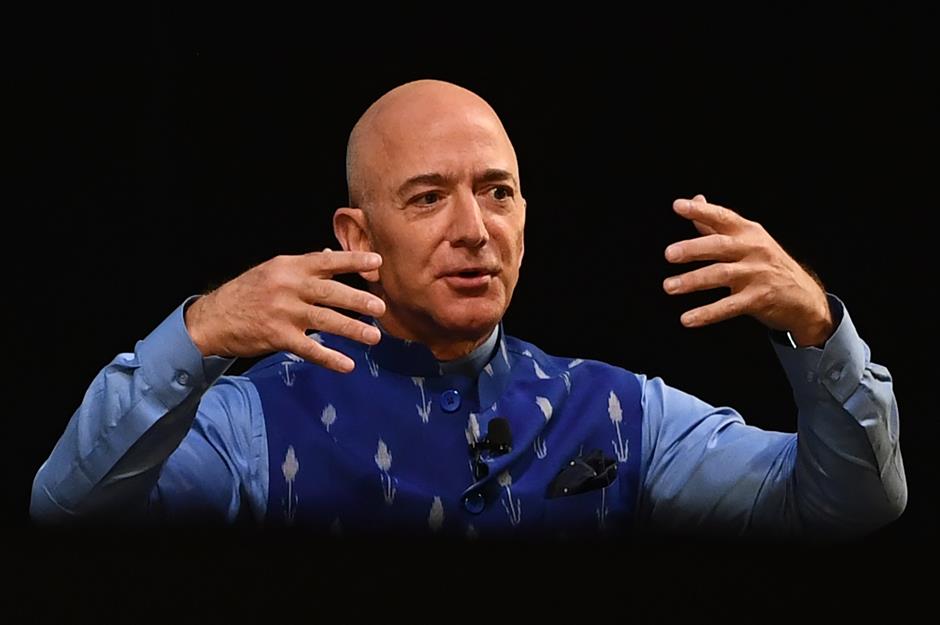 Jeff Bezos: $186.5 billion (£140bn) is richer than...